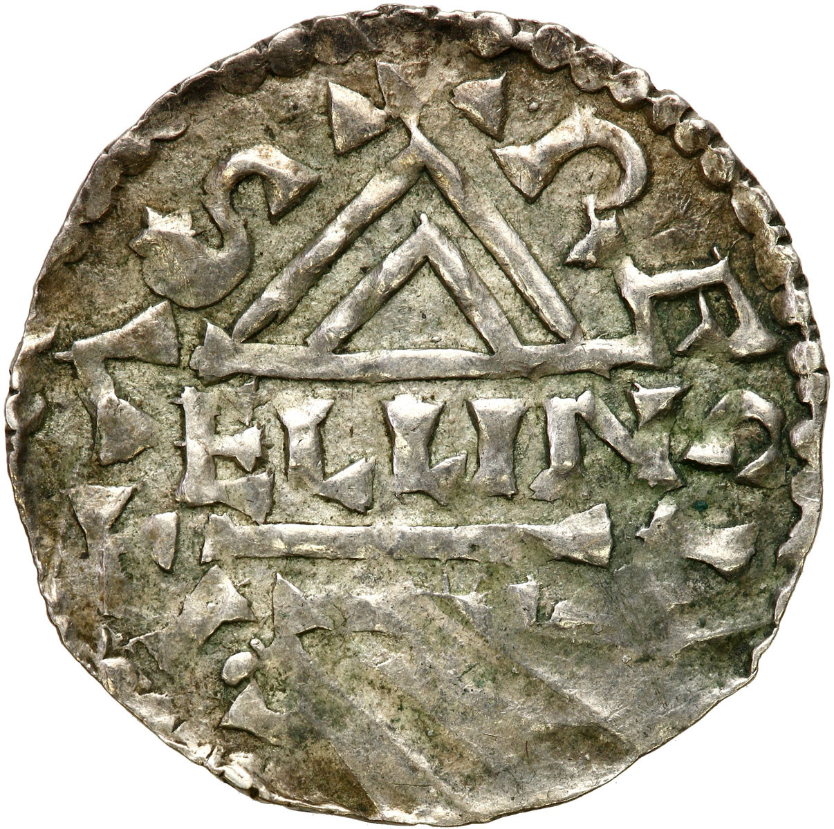 Niemcy, Regensburg. Heinrich III (983-985). Denar, Ellin